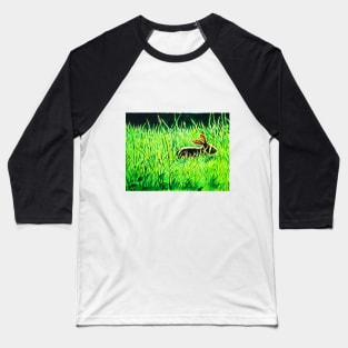 Rabbit in the Grass Baseball T-Shirt